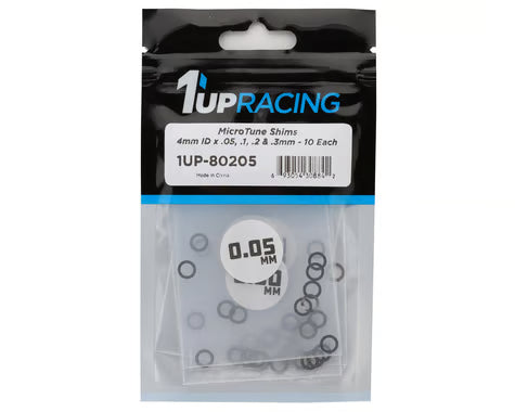1UP Racing MicroTune Drivetrain Shim Set (4mm) (0.5/0.1/0.2/0.3mm)
