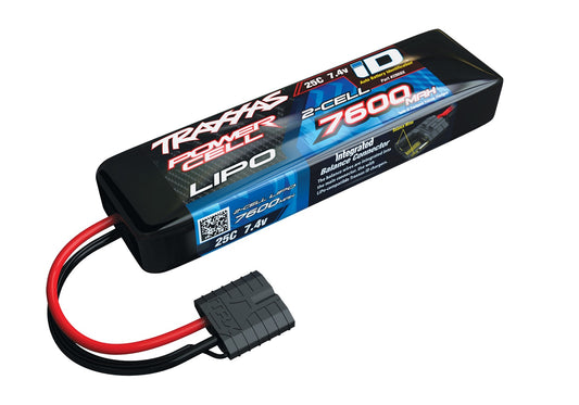 7600 mAh 7.4 Volt 2-Cell LiPo Battery