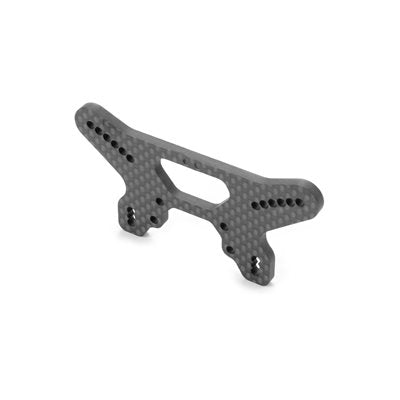 CARBON SHOCK TOWER FOR HS BULKHEAD - 2-DOTS - FRONT