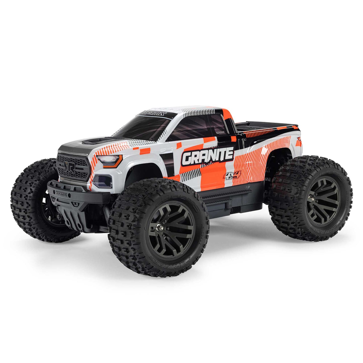 Arrma 1/10 GRANITE MEGA 665 4X4 RTR Brushed Monster Truck, Orange