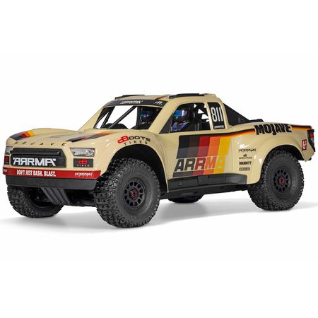 1/7 MOJAVE 6S 4X4 RTR Brushless Desert Truck, Beige ARA7604V3T2