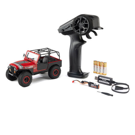 1/30 SCX30 Jeep CJ-7 Renegade 4X4 RTR Brushed Rock Crawler (Battery & Charger Included) PRE ORDER