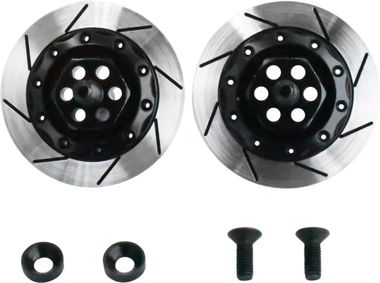RDX ALUMINUM Front Axle Wheel Hub (4.5mm) Brake Disc [Reve D] D1-010FDC