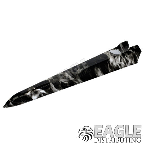 White Smoke Hydro-Dipped Dragster Body
