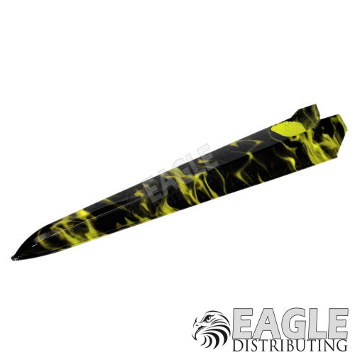 Yellow Smoke Hydro-Dipped Dragster Body