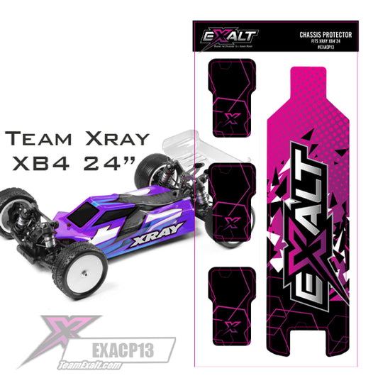X-Ray XB4 24/25' Exalt Chassis Protector (EXACP13)