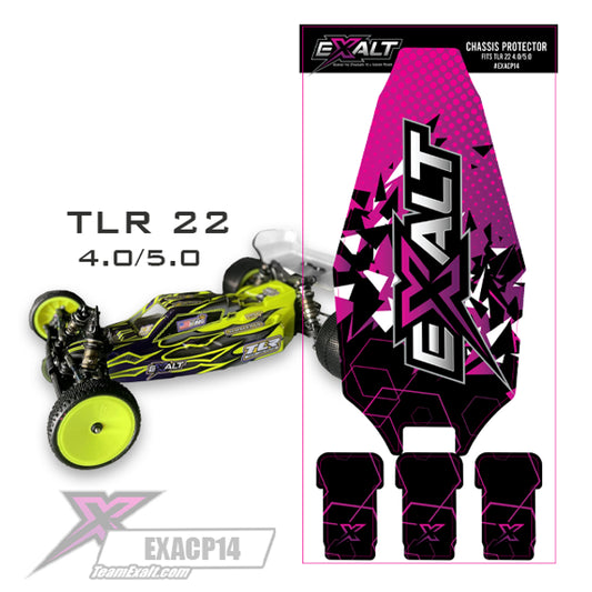 TLR 22 4.0/5.0 Exalt Chassis Protector (EXACP14)