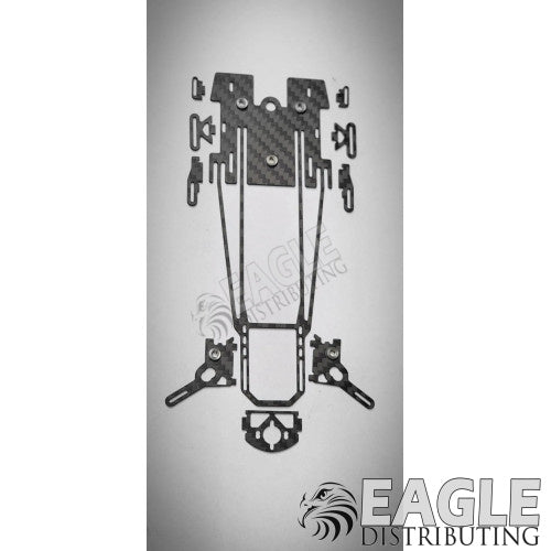 Carbon Fiber Door Car Dragster Chassis Kit