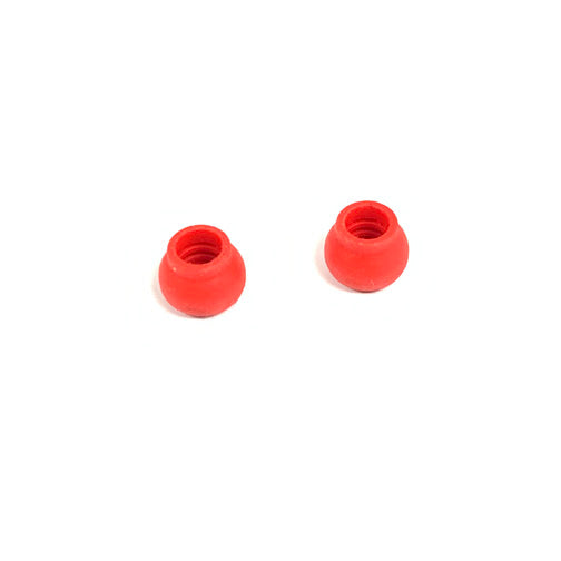 HD-2549 Hyperdrive PRW Red Turcite Grooved Front End Pivot Balls (2)