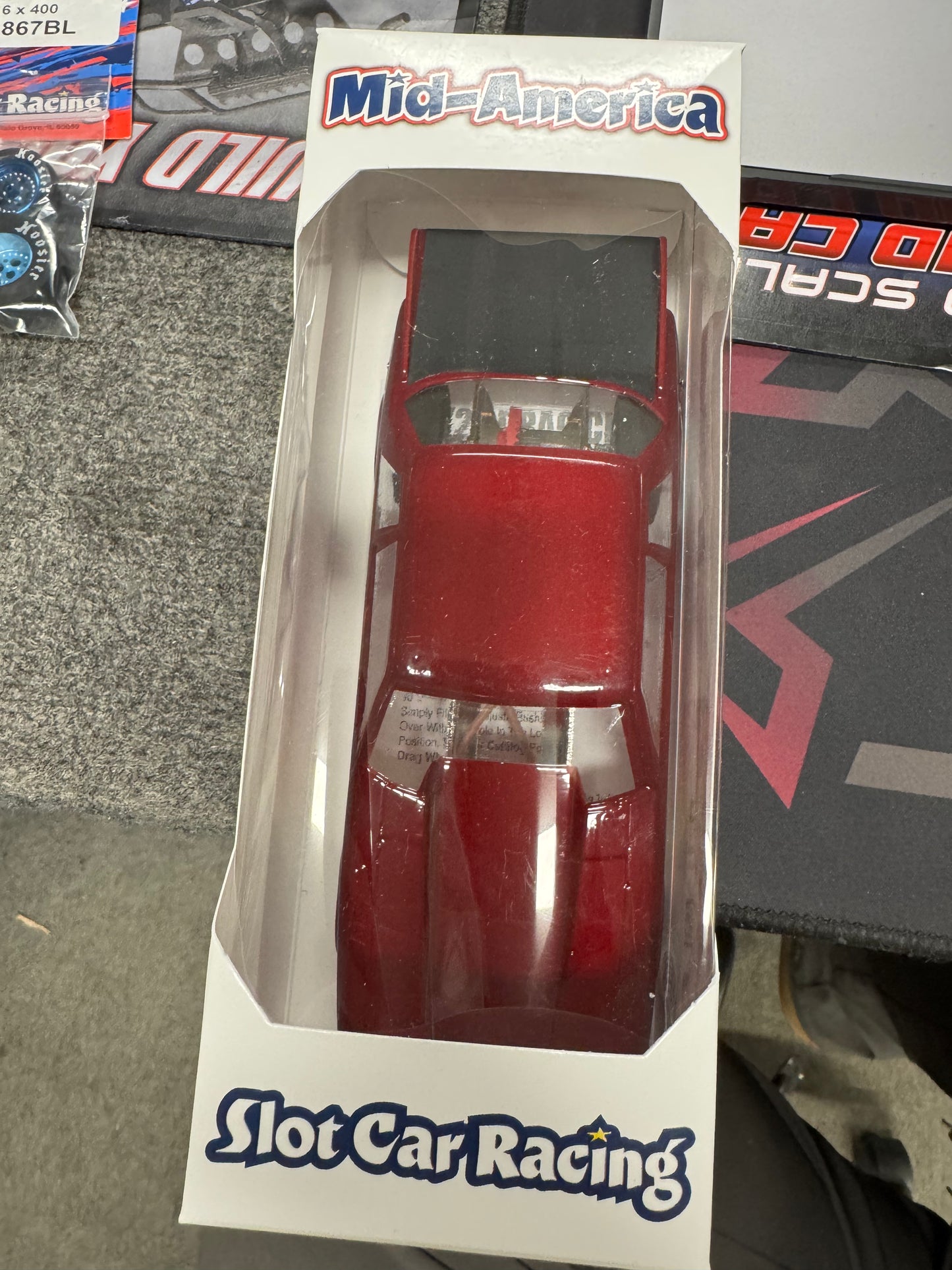 MID 332M Mid America 1/24 BOSS 2 Drag RTR - MUSTANG LX w/Eagle MOTOR
