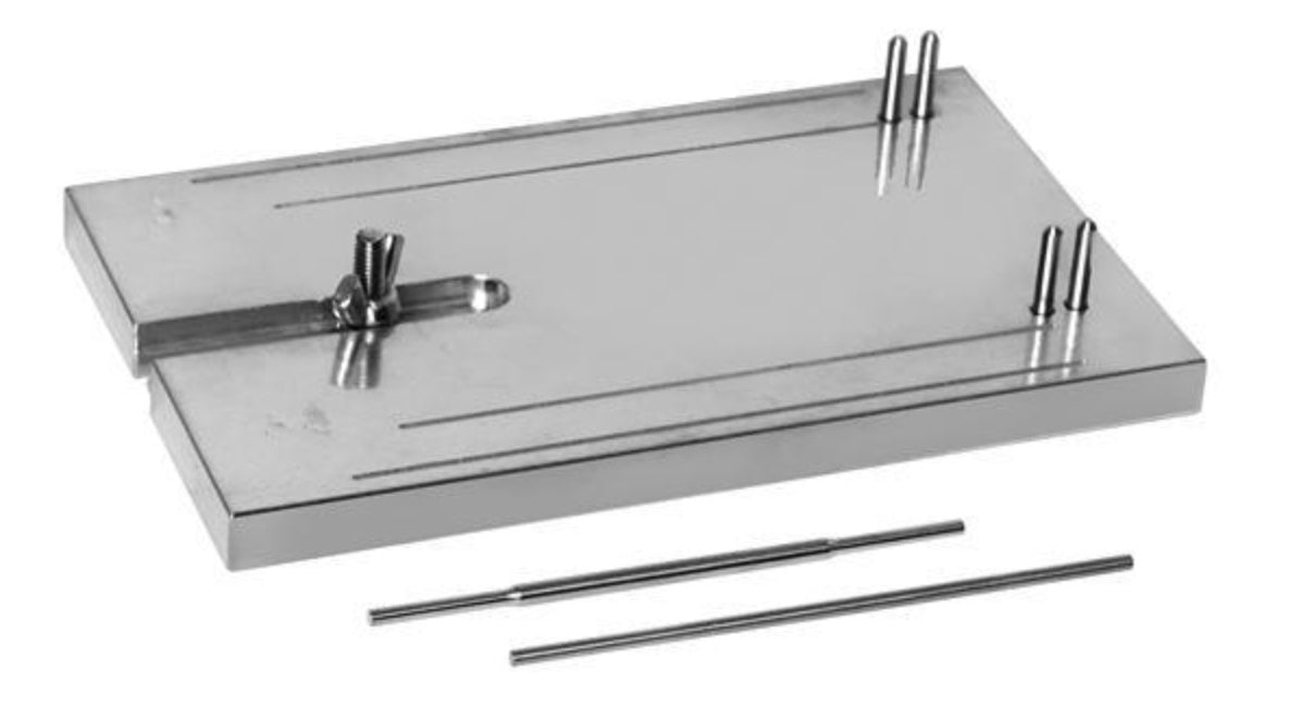 Mid America Aluminum Chassis Jig For 4" And 4.5" Wheel Base Slot Cars MID 413