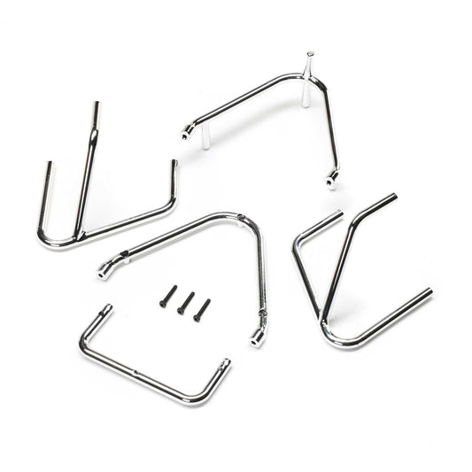 Bumper Set, Chrome: 22S Sprint