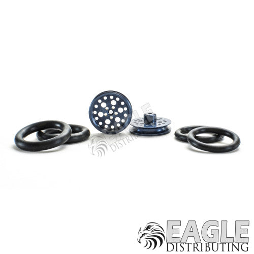 1/16 x 3/4 Gunmetal Top Fuel O-ring Drag Fronts