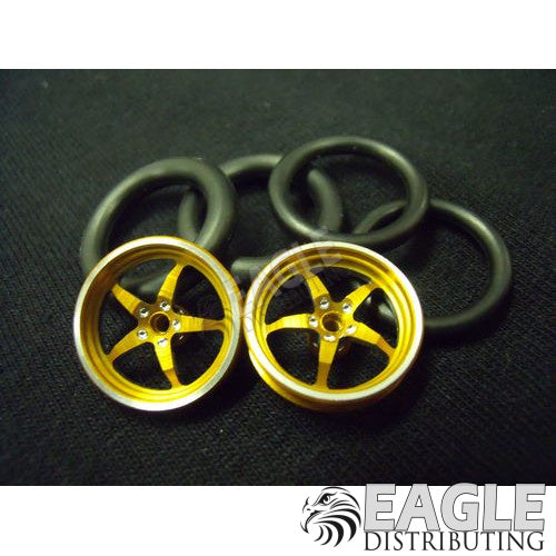 1/16 x 3/4 3D Gold Pro Star O-ring Drag Fronts