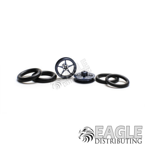 1/16 x 3/4 Gunmetal Pro Star O-ring Drag Fronts PRO TRACK