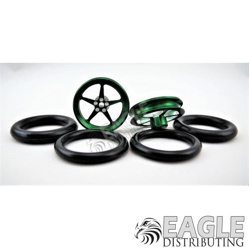 1/16 x 3/4 Green Pro Star O-ring Drag Fronts