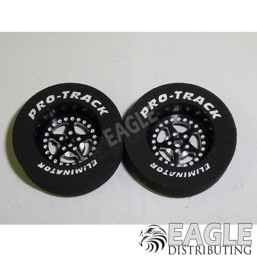 3/32 x 1 1/16 x .300 Black Star Drag Wheels