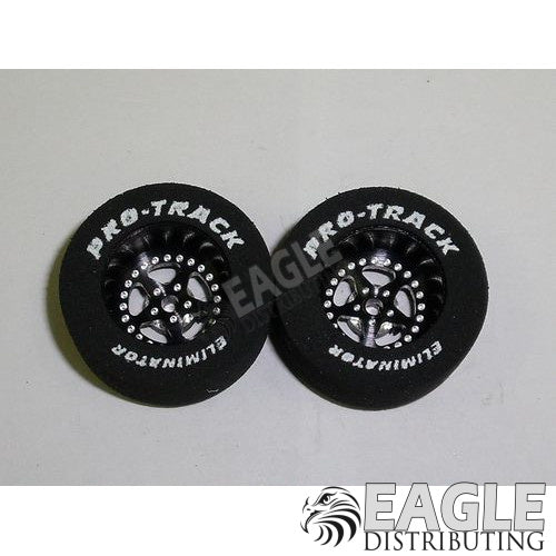 3/32 x 1 1/16 x .435 Black Star Drag Wheels