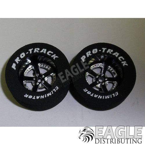 3/32 x 1 1/16 x .435 Black Evolution Drag Wheels