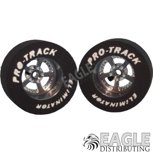 3/32 x 1 1/16 x .435 Gunmetal Evolution Drag Wheels