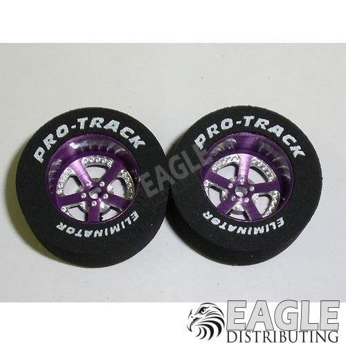 3/32 x 1 1/16 x .435 Purple Evolution Drag Wheels