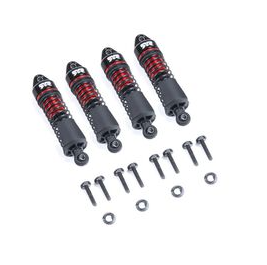 Aluminum Shock Set, 58mm Length, 300cSt Oil (4pcs) - GROM