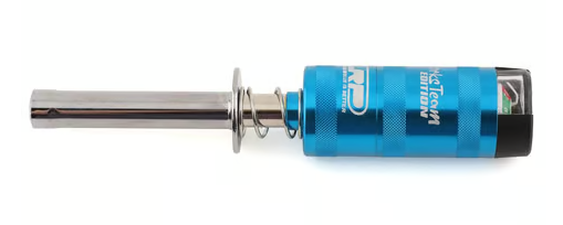 LRP Aluminum Glow Plug Igniter w/Checker (Blue)
