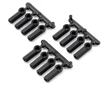 RPM Heavy Duty 4-40 Rod Ends (Black) (12)