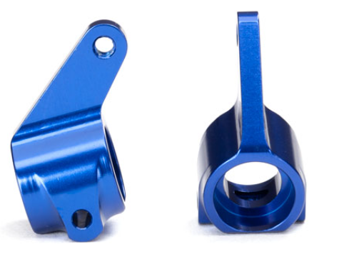TRAXXAS STEERING BLOCK ALUMINUM BLUE