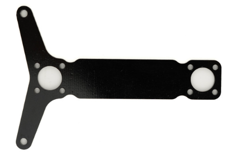 Octane .063 Fiberglass T-Plate (Black)