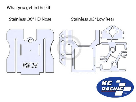The KC Racing Team Drag Racing Chassis Kit - KCR-2SS (HD)