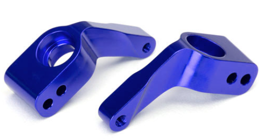 TRAXXAS STUB AXLE CARRIER ALUMINUM BLU