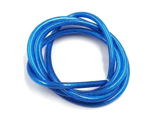 Transparent Blue 12AWG Wire 1m [Yeah Racing] WPT-0137BU