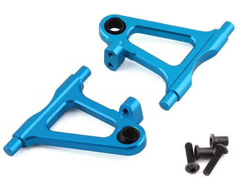 Yeah Racing Tamiya TT-02 Aluminum Front Lower Suspension Arms (Blue) (2) TT02-001BU