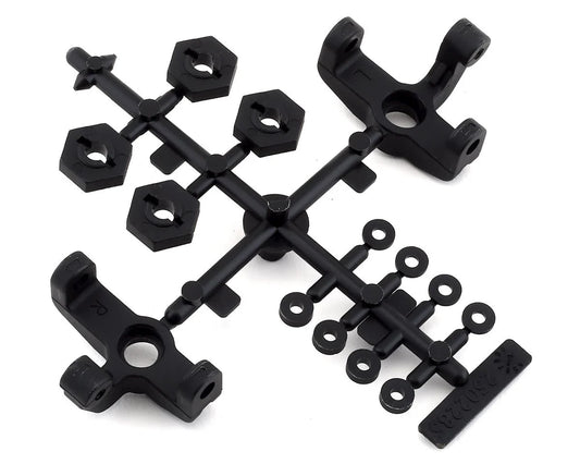 Team Associated Reflex 14B/14T Steering Block & Wheel Hex Set