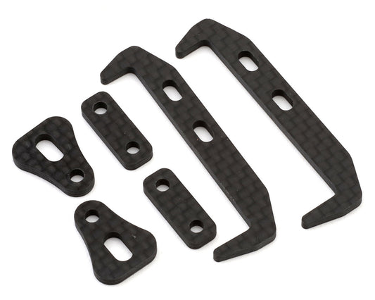 Team Associated RC10TC8 Factory Team Carbon Fiber Battery Mount Set
