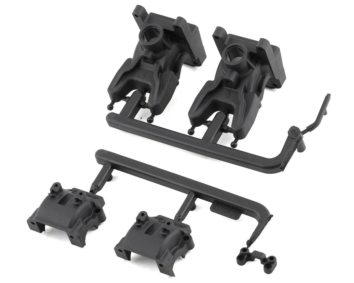 Team Associated RC10B74.2 Factory Team Carbon Front Gearboxes (0mm/+2mm)