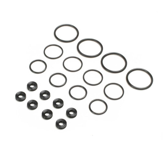 TLR SEAL Set, X-Rings, G3 3mm V2 (4 shocks) TLR233060