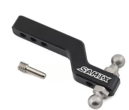 Samix TRX-4 Aluminum Drop Hitch Receiver (Black) SAMTRX4-6057-BK