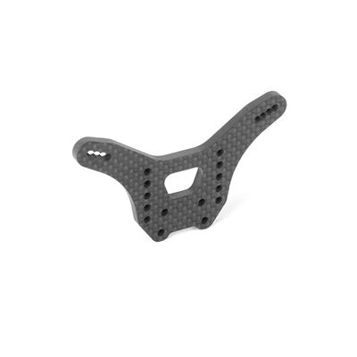 X-RAY XB2 GRAPHITE SHOCK TOWER - 4-HOLES - LCG - REAR - 4.0MM