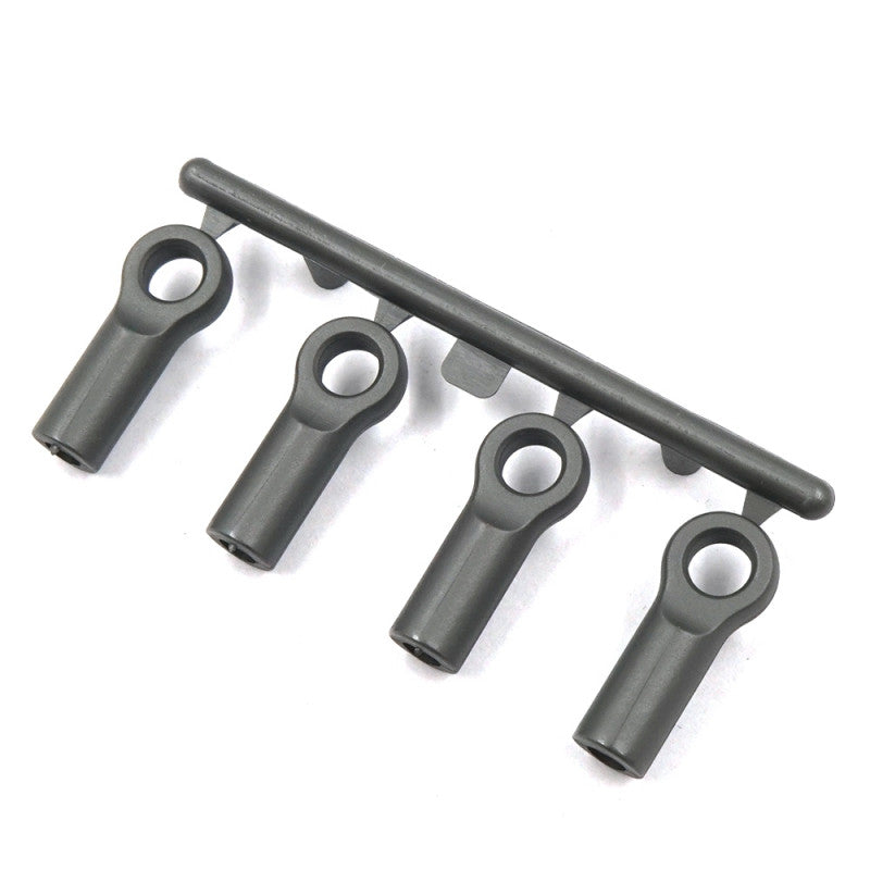 XPRESS Grey Composite 4.8mm Flat Type Ball End 15mm 4pcs