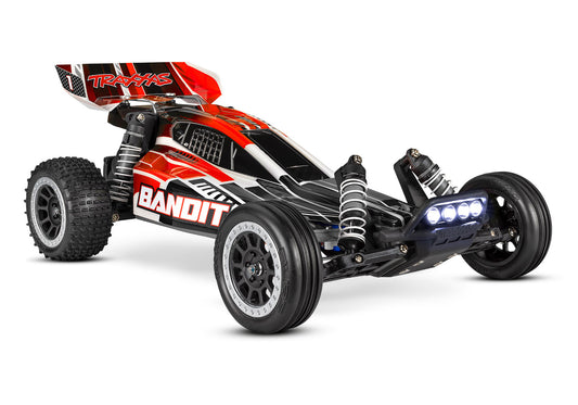 TRAXXAS Bandit w/ LED Lights RED