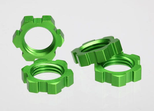 TRAXXAS WHEEL NUTS 17MM SPLINED GRN