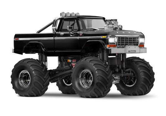 Traxxas-TRX-4MT Chevrolet K10 Monster Truck Black 98064-1