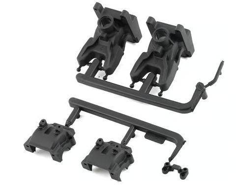 Team Associated RC10B74.2 Factory Team Carbon Front Gearboxes (0mm/+2mm)