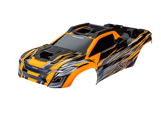 TRAXXAS BODY XRT ORANGE ASSEMBLED TRA7812T