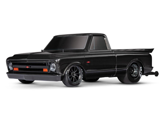 Traxxas Drag Slash 1/10 2WD RTR No Prep Truck w/1967 Chevrolet C10 Body w/TQi 2.4GHz Radio & TSM Black
