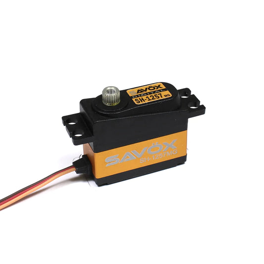 SAVOX HIGH VOLTAGE MICRO SIZE DIGITAL SERVO .055/55.5OZ SAVSV1257MG