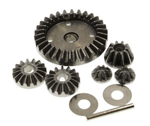RACERS EDGE Machined Metal Diff Gears & Diff Pinions & Drive Gear for Blackzon Slyder