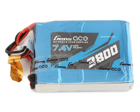 Gens Ace 2S LiPo Transmitter Battery (7.4V/3800mAh) w/JST Connector